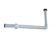 AKW toilet cistern flush pipe (23169) for low level WC installations