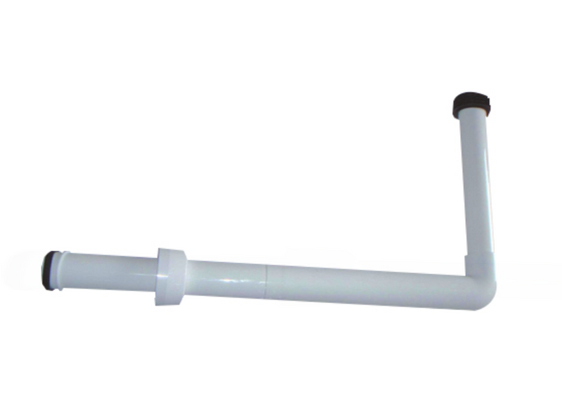 AKW toilet cistern flush pipe (23169) for low level WC installations