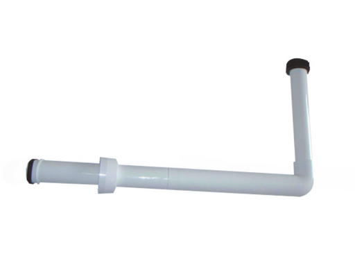 AKW toilet cistern flush pipe (23169) for low level WC installations