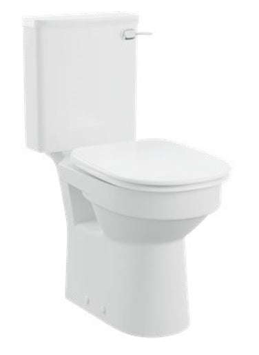 AKW Navlin Doc M Raised Height Close Coupled Toilet Pan 650mm Projection (23591)