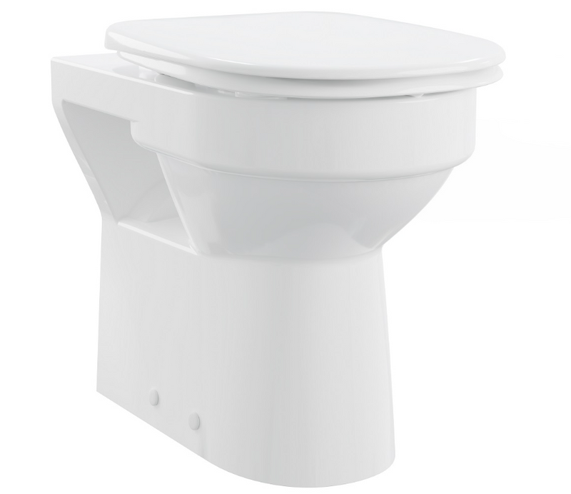 AKW Navlin Doc M Raised Height Back to Wall Toilet Pan (23593)