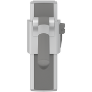 Pressalit PLUS support arm, 700mm, height & sideways adjustable, right-hand, anthracite