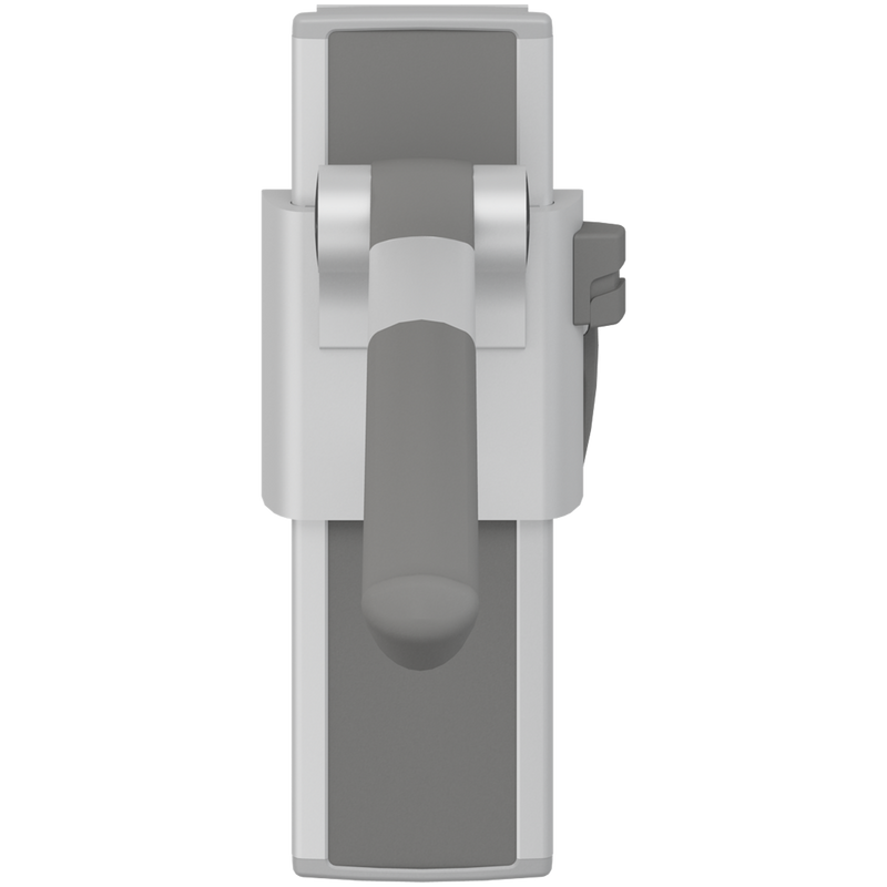 Pressalit PLUS support arm, 700mm, height & sideways adjustable, right-hand, anthracite