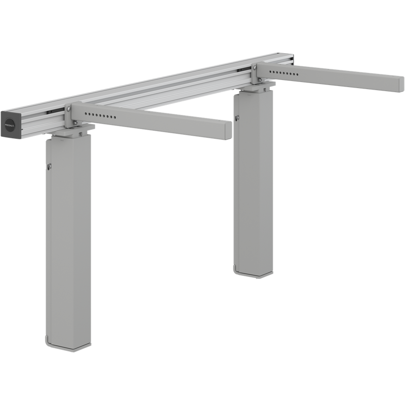 Pressalit INDIVO Wash Basin Lift, 2 Actuators, Grey, for Worktop 1001-1400mm (RK1411202)