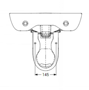 AKW Livenza Plus Semi Pedestal (23915)