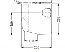 AKW Livenza Plus Semi Pedestal (23915)