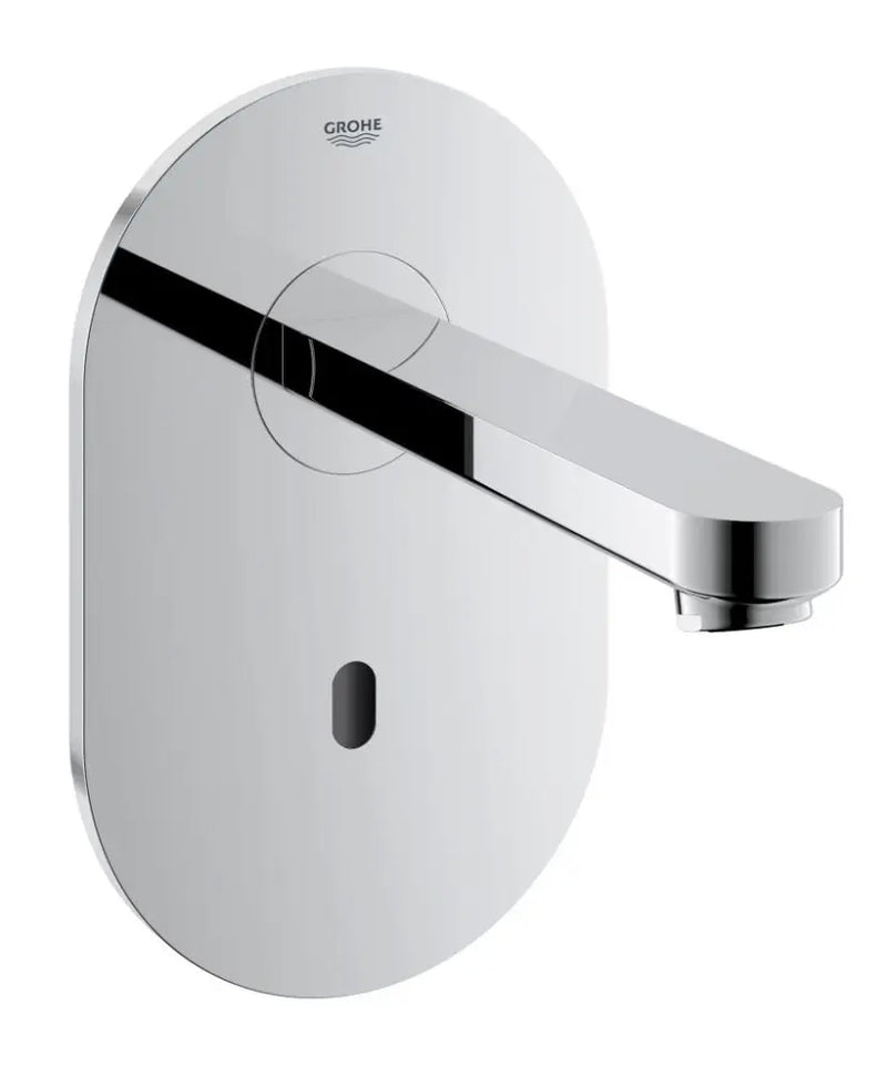 Grohe Euroeco Cosmopolitan E Wall Mounted Infra-Red Electronic Basin Tap Trimset 36273000 in StarLight Chrome