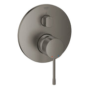 Grohe Essence Concealed Mixer Trim Set 3-Way Diverter 24092AL1 in Brushed Hard Graphite