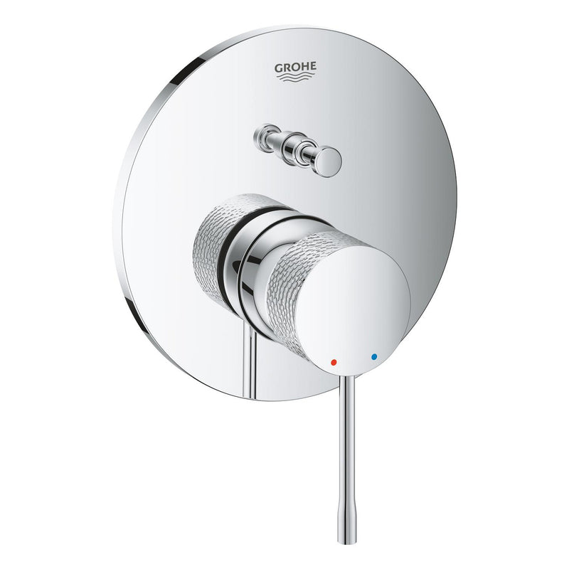 Grohe Essence Concealed Mixer Trim Set 2-Way Diverter 24167PF1 in Crafted Chrome