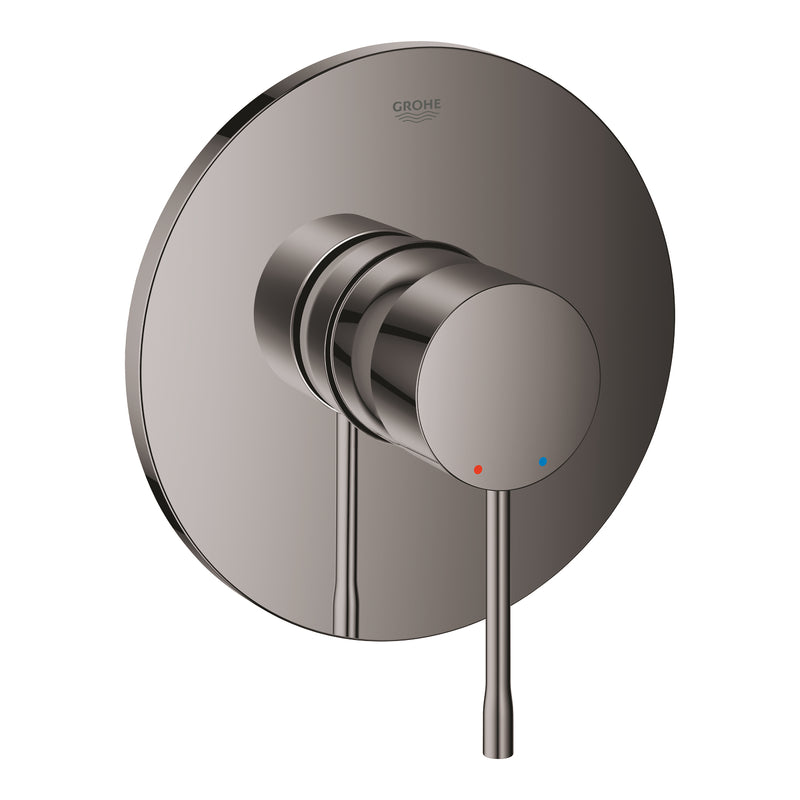 Grohe Essence Concealed Shower Mixer Trim Set 24168A01 in Hard Graphite