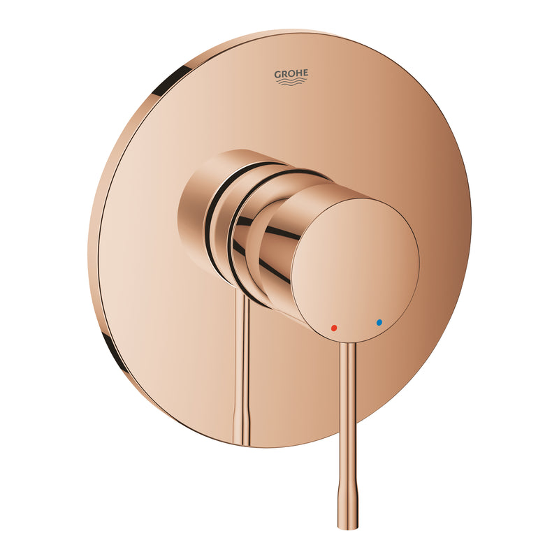 Grohe Essence Concealed Shower Mixer Trim Set 24168DA1 in Warm Sunset