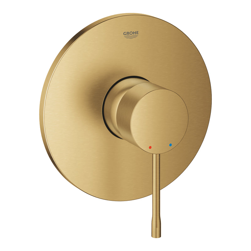 Grohe Essence Concealed Shower Mixer Trim Set 24168GN1 in Brushed Cool Sunrise