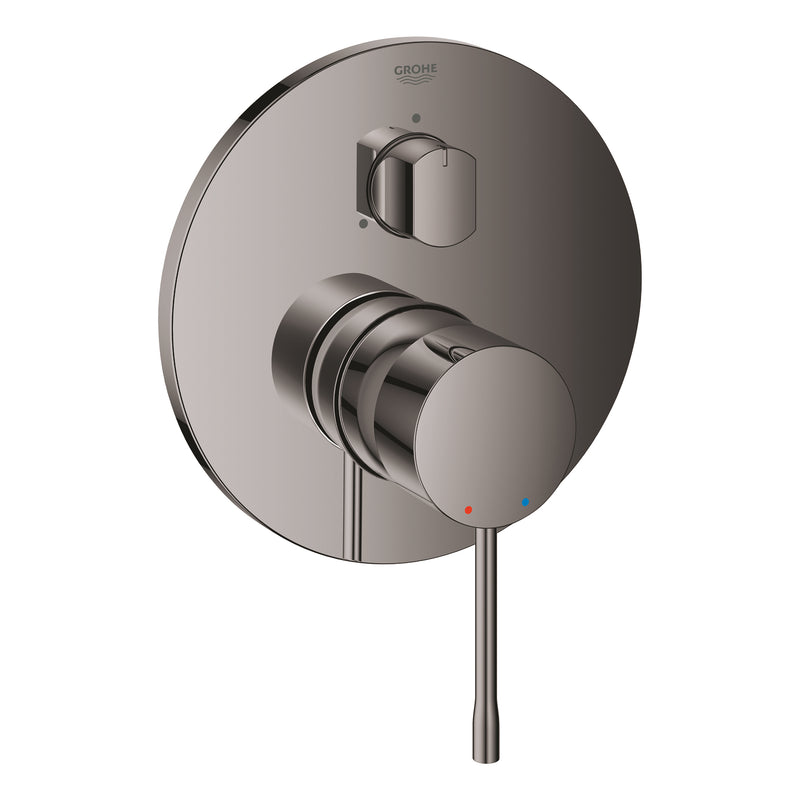 Grohe Essence Concealed Shower Mixer Trim Set 3-Way Diverter 24169A01 in Hard Graphite