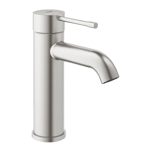 Grohe Essence Basin Mixer S-Size Smooth Body 24172DC1 in Supersteel