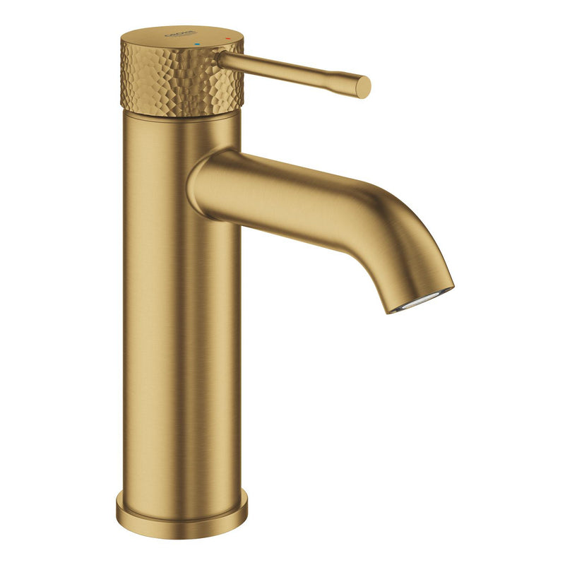 Grohe Essence Basin Mixer S-Size Smooth Body 24172GF1 in Brushed Crafted Cool Sunrise
