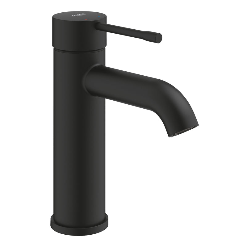 Grohe Essence Basin Mixer S-Size Smooth Body 24172KF1 in Phantom Black