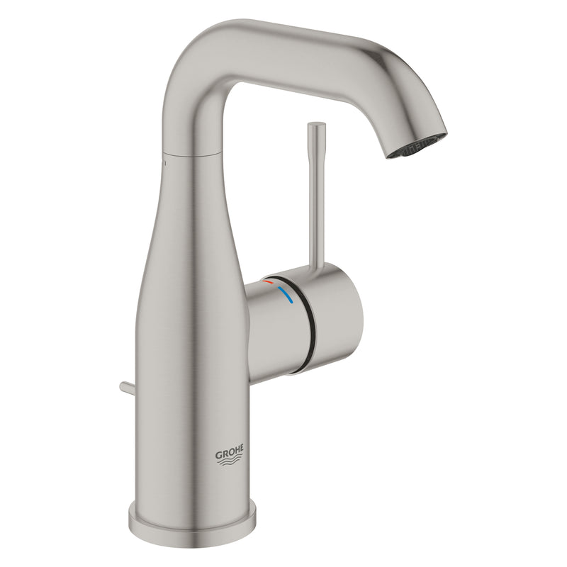 Grohe Essence Basin Mixer M-Size 24173DC1 in Supersteel