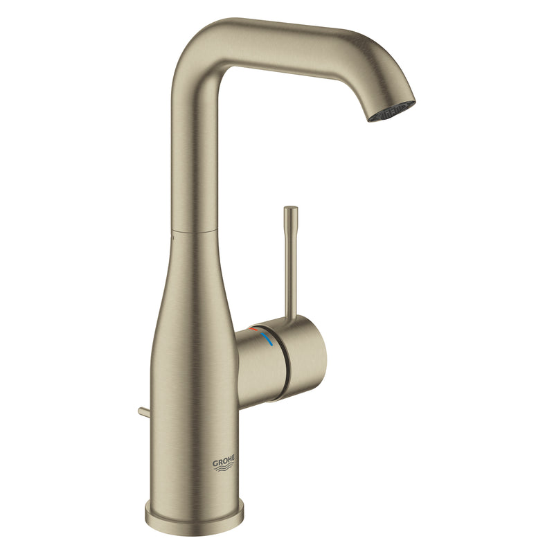 Grohe Essence Basin Mixer L-Size 24174EN1 in Brushed Nickel