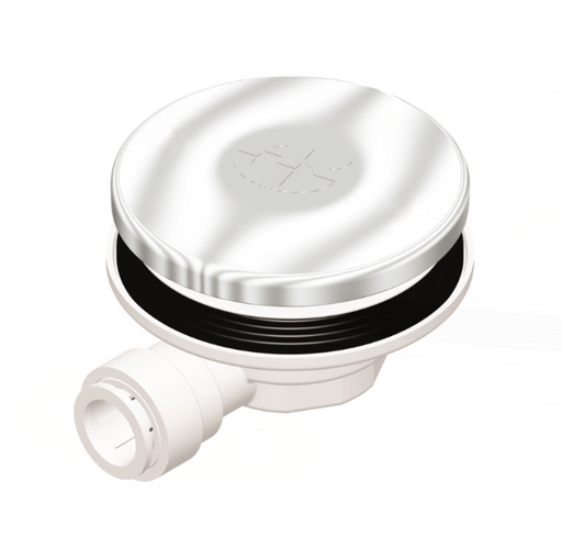 AKW TDPW90 90mm wide pumped waste for Mullen shower trays (25105)