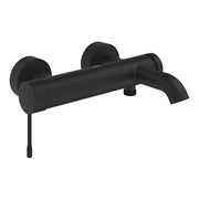 Grohe Essence exposed bath shower mixer 25250KF1 in Phantom Black