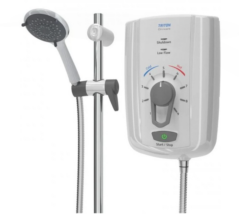 Triton Omnicare Design 8.5kW Thermostatic Electric Shower with Extended Kit (25327)