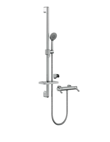 AKW Arka Cool Touch Mixer Shower with Care Kit (25430CH)