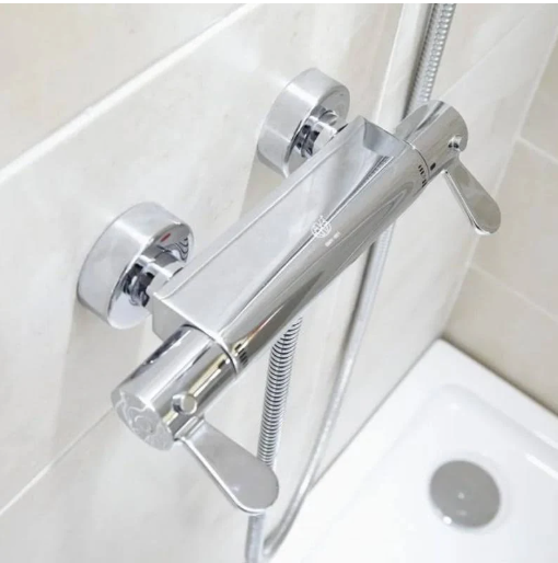AKW Arka Cool Touch Mixer Shower with Care Kit (25430CH)