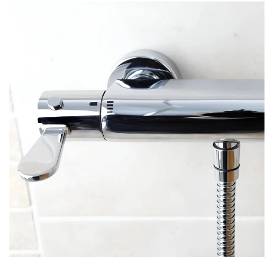 AKW Arka Cool Touch Mixer Shower with Care Kit (25430CH)