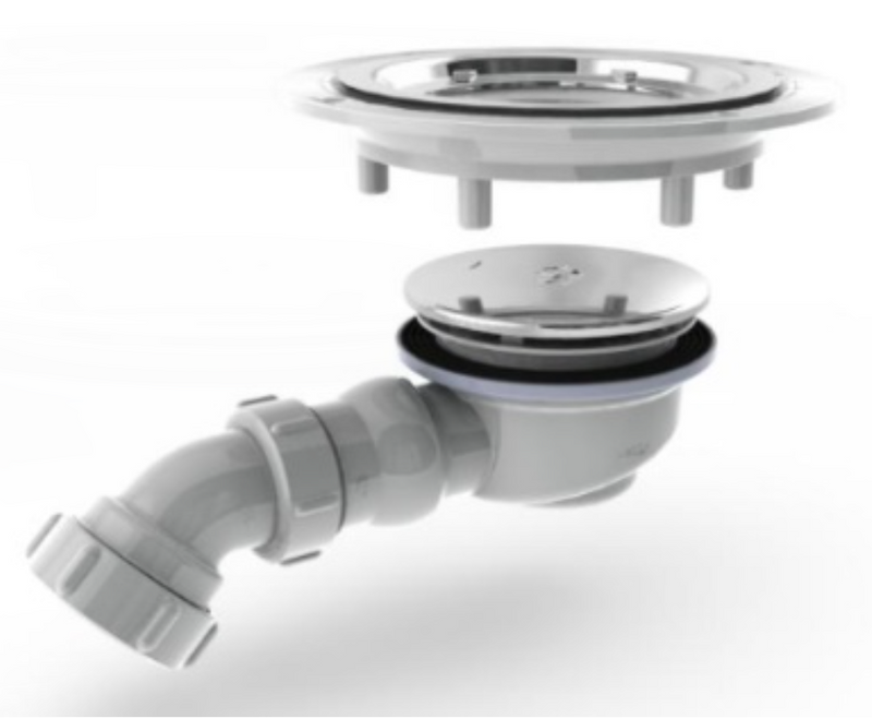 AKW Low Depth GW90 Waste with Tuff Form Adaptor (25435)