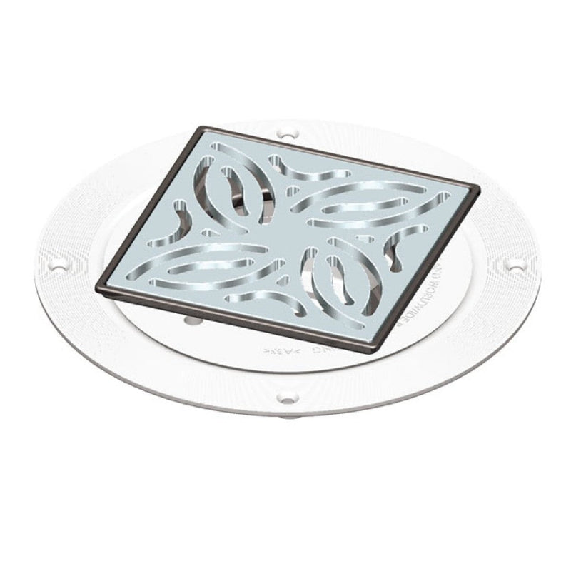 AKW Stainless Steel SS-TFWA Waste Adaptor with GW19 Waste For Tiled Floor (LB00103)