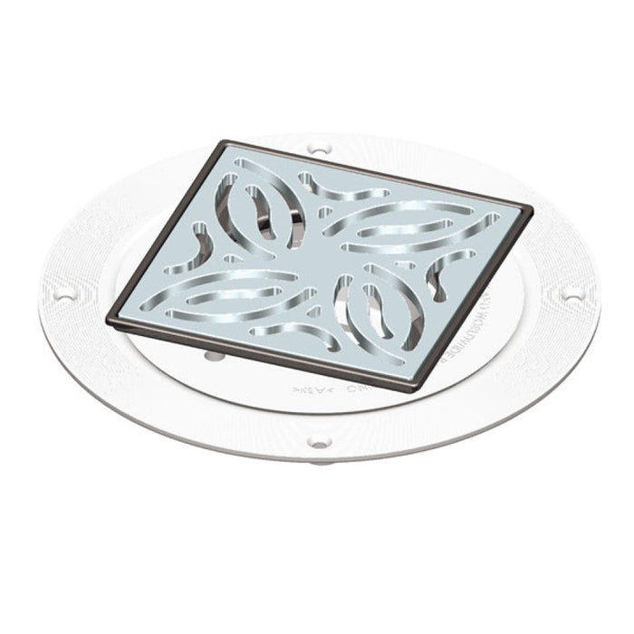 AKW Stainless Steel SS-TFWA Waste Adaptor with GW19 Waste For Tiled Floor (LB00103)