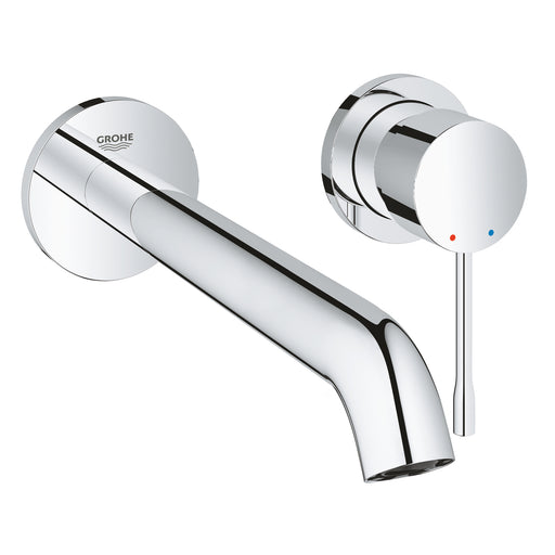 Grohe Essence Wall-Mounted 2-Hole Basin Mixer L-Size 29193001 in StarLight Chrome