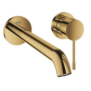 Grohe Essence Wall-Mounted 2-Hole Basin Mixer L-Size 29193GL1 in Cool Sunrise