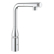 Grohe Essence SmartControl kitchen sink mixer pull-out 31615 in StarLight Chrome