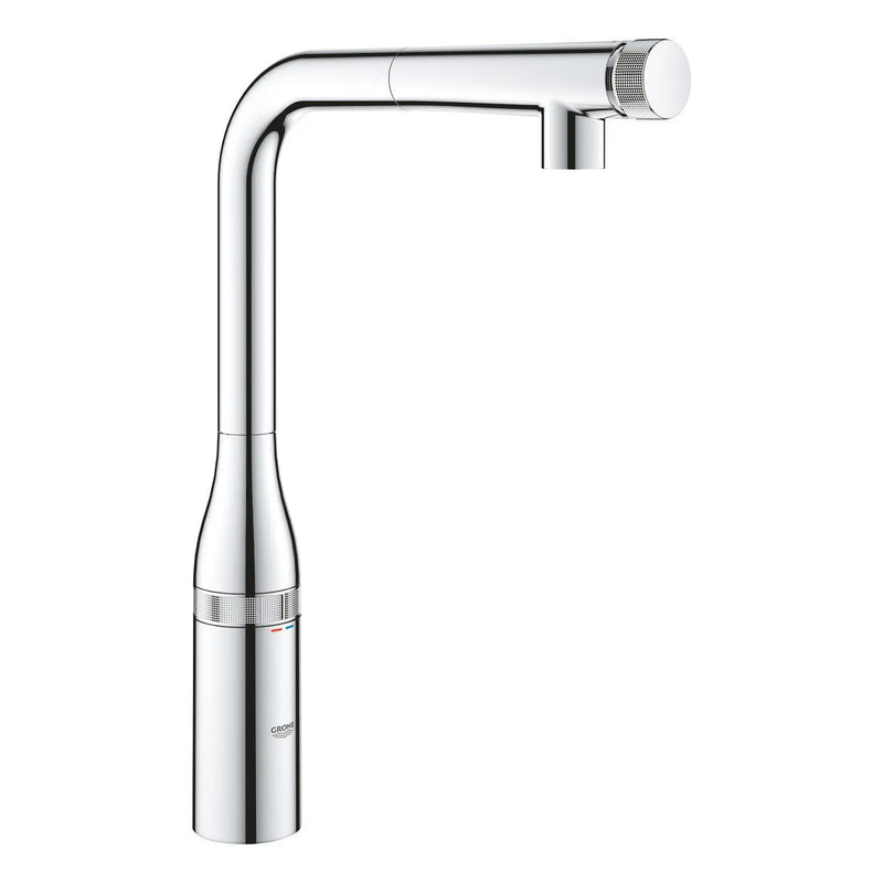 Grohe Essence SmartControl kitchen sink mixer pull-out 31615 in StarLight Chrome