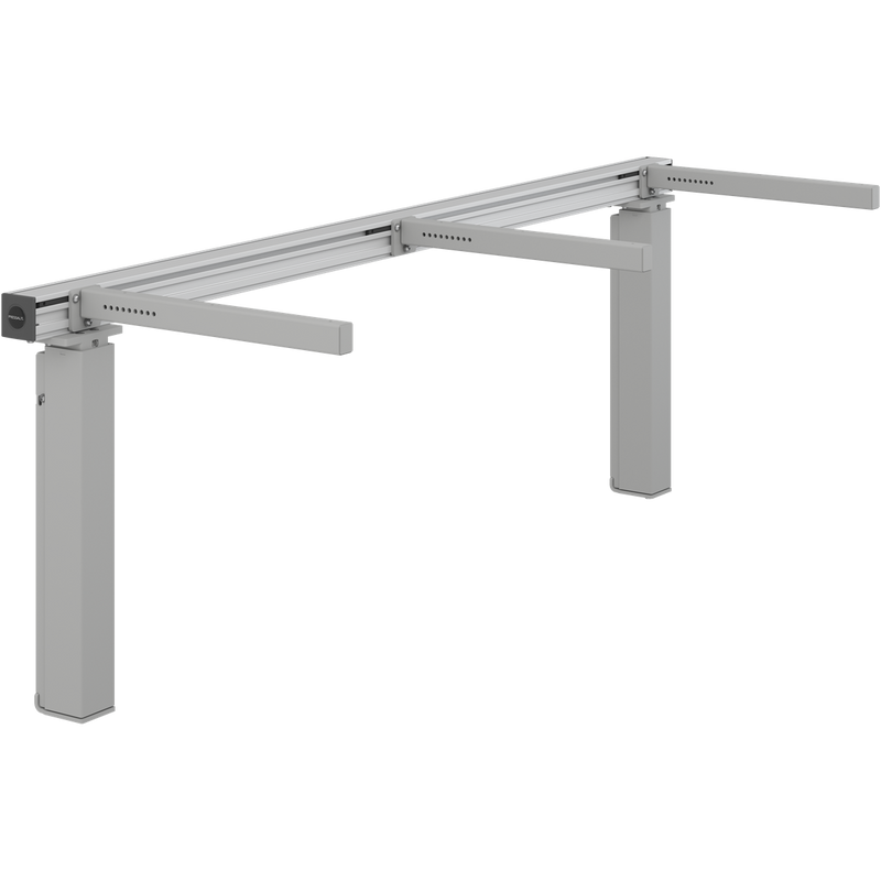Pressalit INDIVO Wash Basin Lift, 2 Actuators, Grey, for Worktop 1401-2000mm (RK1412202)