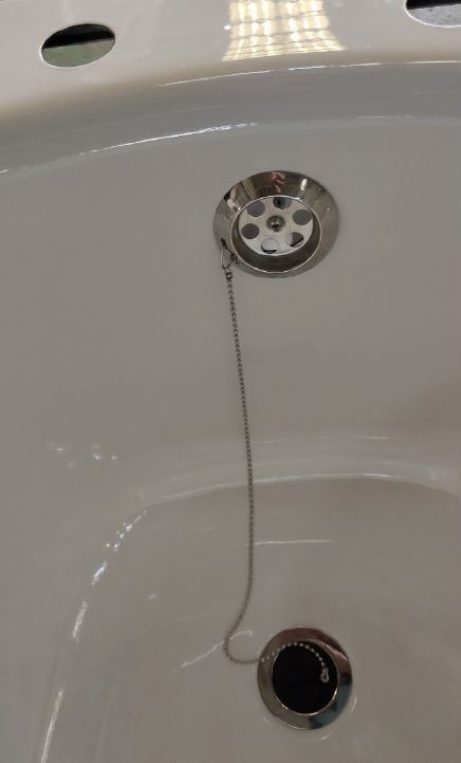AKW steel bath kit 30847 legs handles waste and overflow