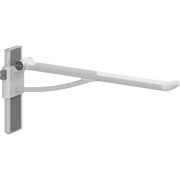 Pressalit PLUS Support Arm 850mm Height-Adjustable Left-Hand White R370385000