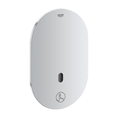 Grohe Eurosmart Cosmopolitan E Bluetooth infra-red concealed shower thermostat trim set 36415000 in StarLight Chrome