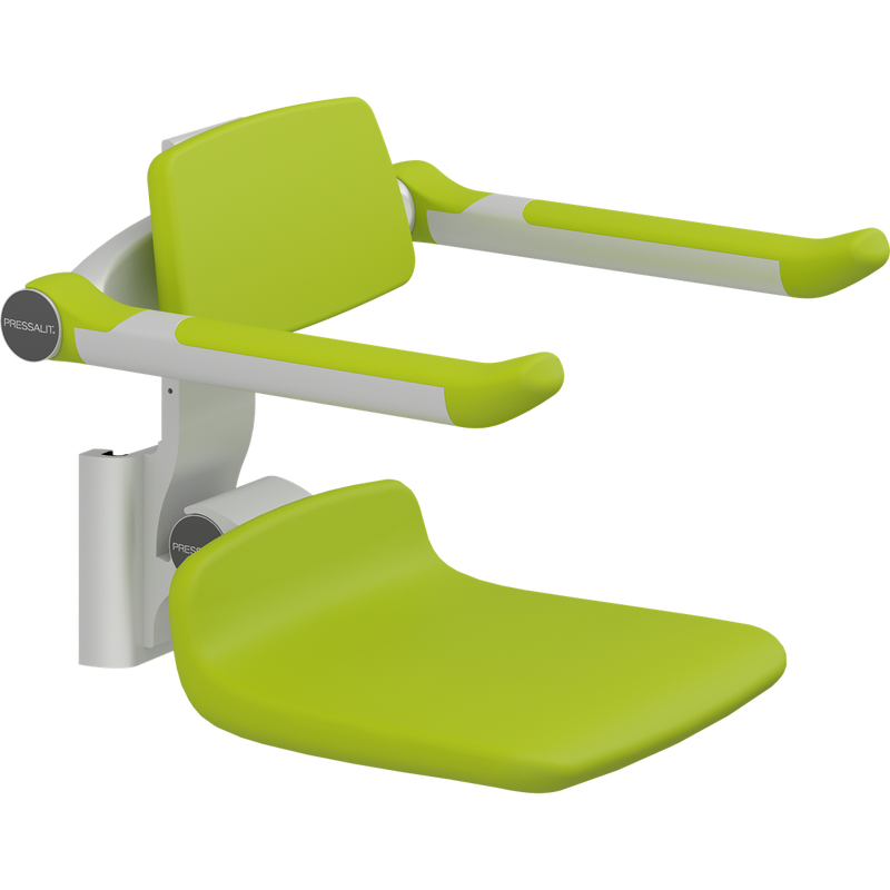 Pressalit PLUS Replacement Shower Seat 310 Lime Green R7034277