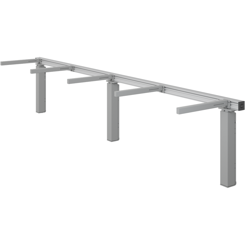 Pressalit INDIVO Wash Basin Lift, 3 Actuators, Grey, for Worktop 2401-3000mm (RK1454202) — view 3