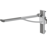 Pressalit PLUS support arm, 850mm, height & sideways adjustable, right-hand, anthracite