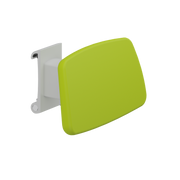 Pressalit PLUS Backrest 385mm Sideways Adjustable Lime Green R6414277