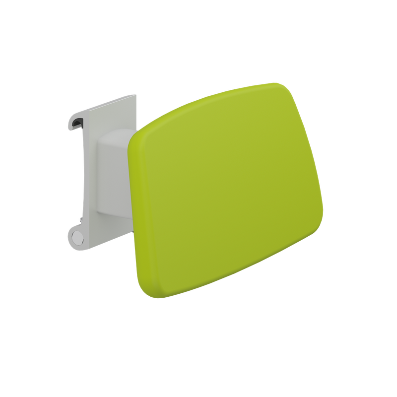 Pressalit PLUS Backrest 385mm Sideways Adjustable Lime Green R6414277