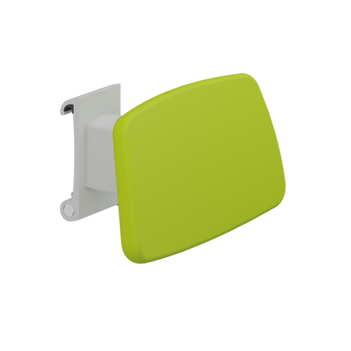 Pressalit PLUS Backrest 385mm Sideways Adjustable Lime Green R6414277