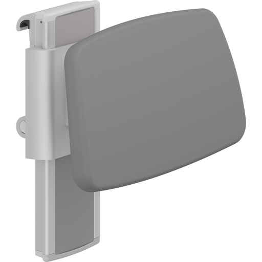 Pressalit PLUS Backrest, 385mm, Height & Sideways Adjustable, Anthracite (R6444112)