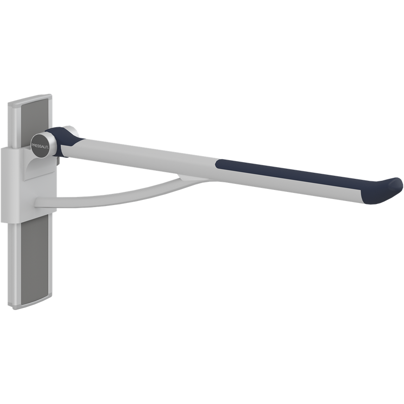 Pressalit PLUS Support Arm 850mm Adjustable Right Hand Dark Blue R370485108