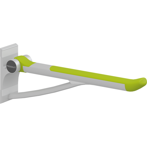 Pressalit PLUS Support Arm 700mm Fixed Height Lime Green R360070277
