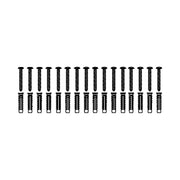 Pressalit Mounting Kit — 16 × Screws Ø5 × 50 with SX8 Plugs, for Brick (V8618)