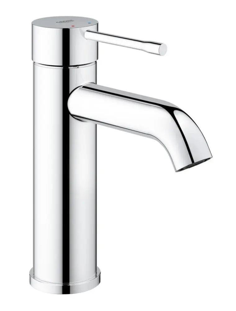 Grohe Essence Basin Mixer Tap S-Size Smooth Body in StarLight Chrome (23590001)
